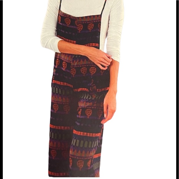 NWT.  Funky Sacred Threads Overalls L/XL. BL/RD 1.   221305 - Picture 2 of 9